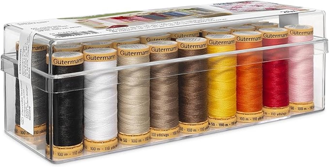 assorted cotton thread set