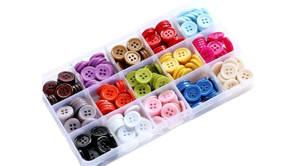 assorted sewing buttons pack