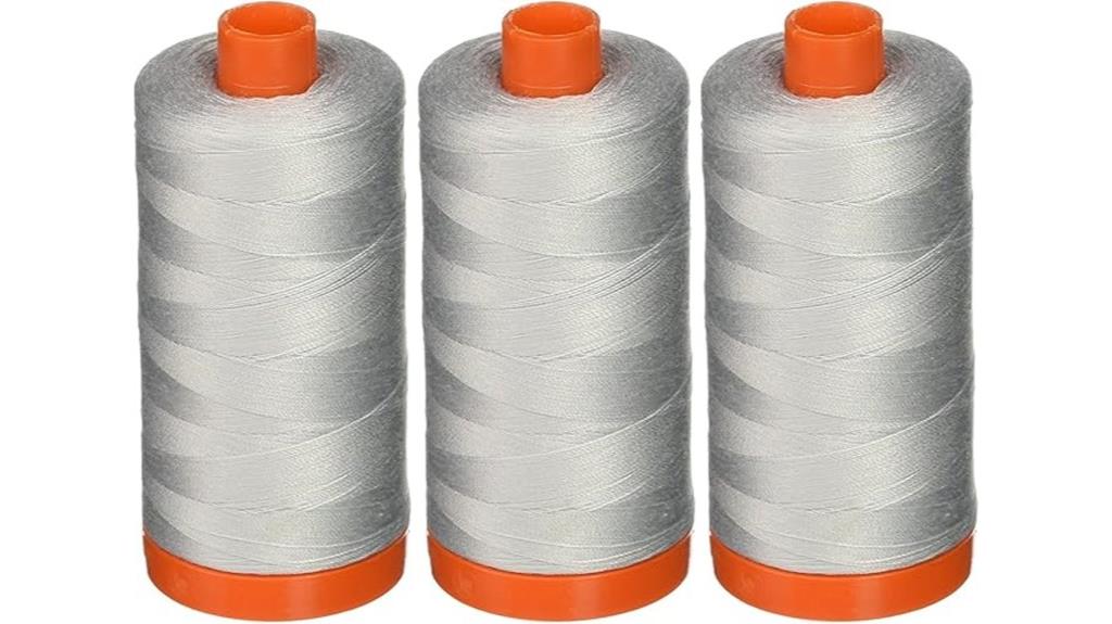 aurifil dove cotton thread