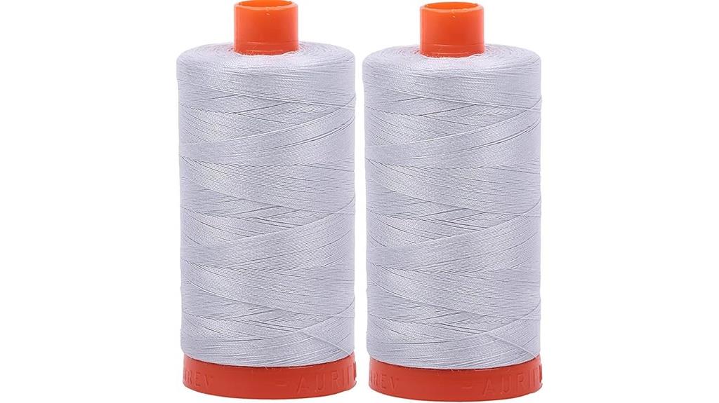 aurifil dove thread spools