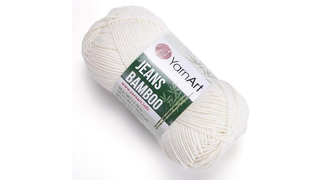 bamboo blend yarn skein