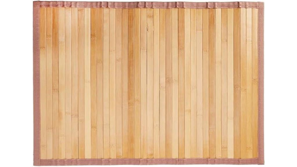 bamboo non skid runner