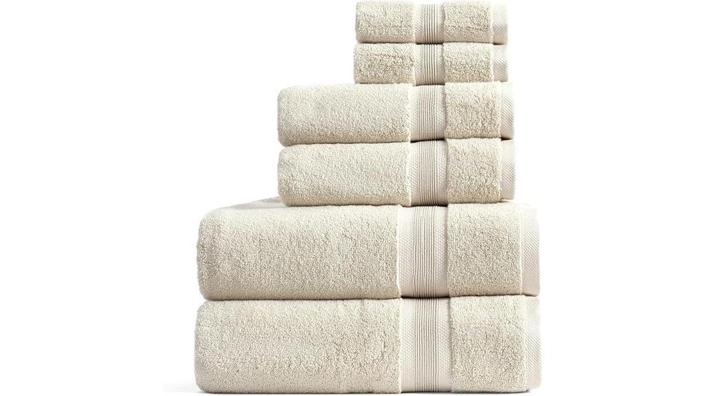 bamboo viscose towel set