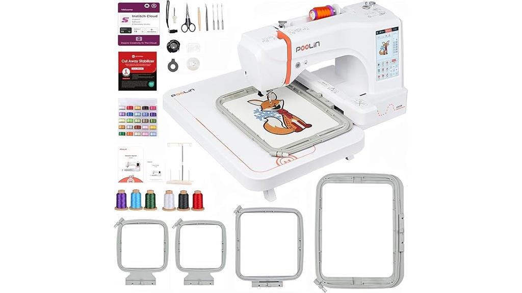 beginner computerized embroidery machine