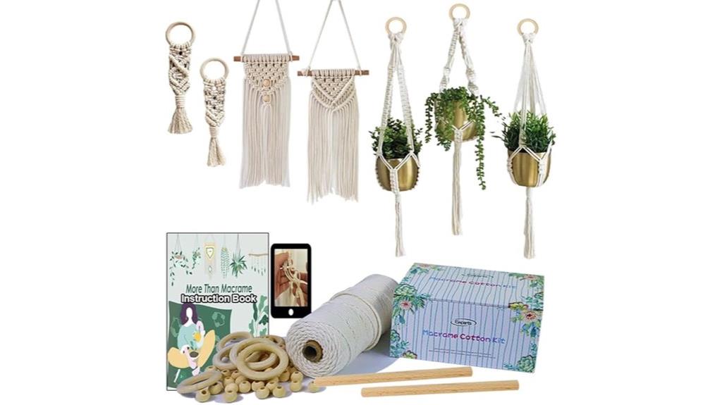 beginner macrame kit set