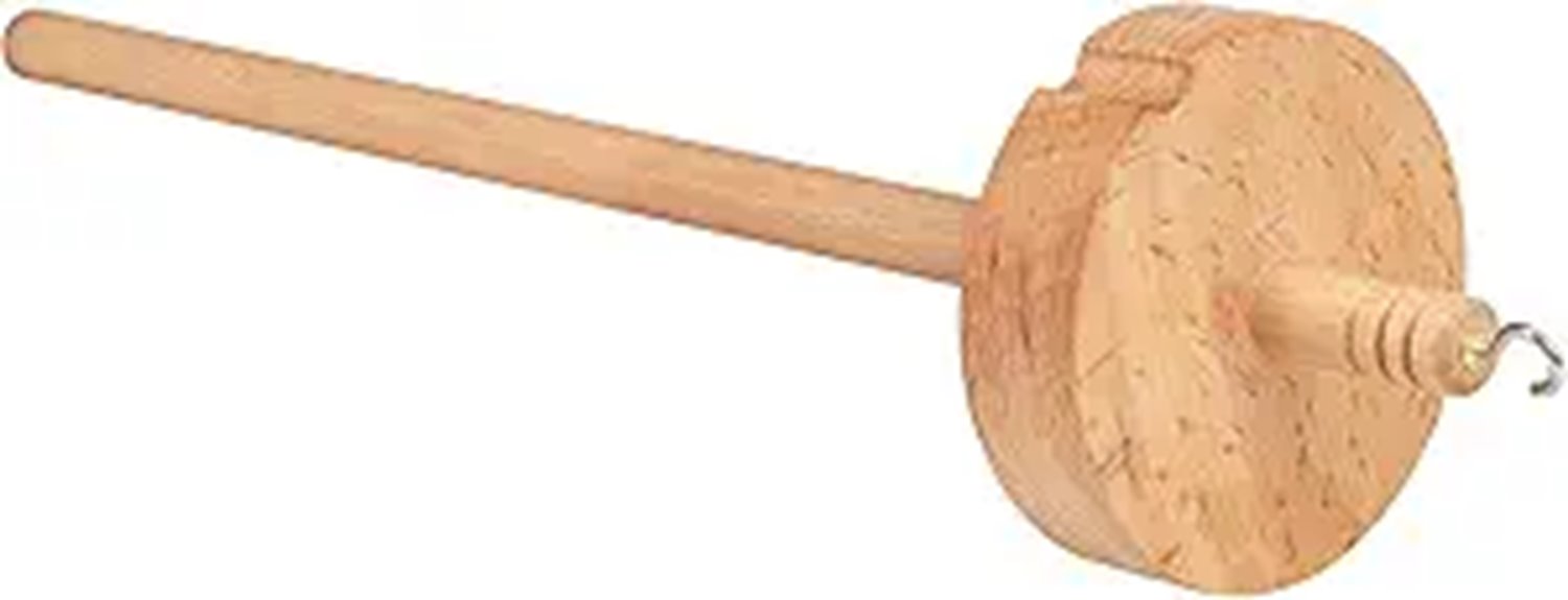 beginner wooden drop spindle