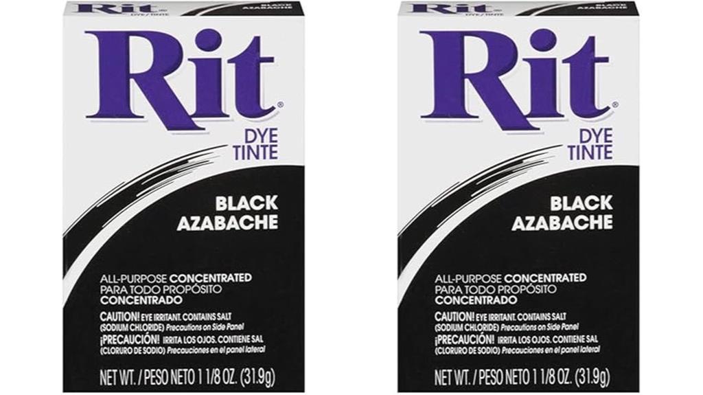 black dye 2 pack