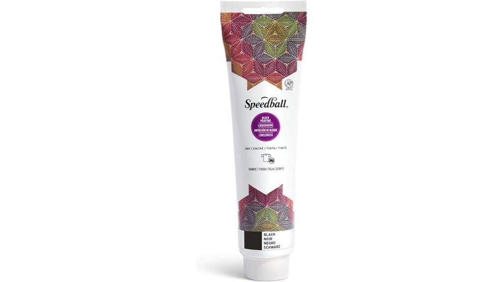 black speedball fabric ink
