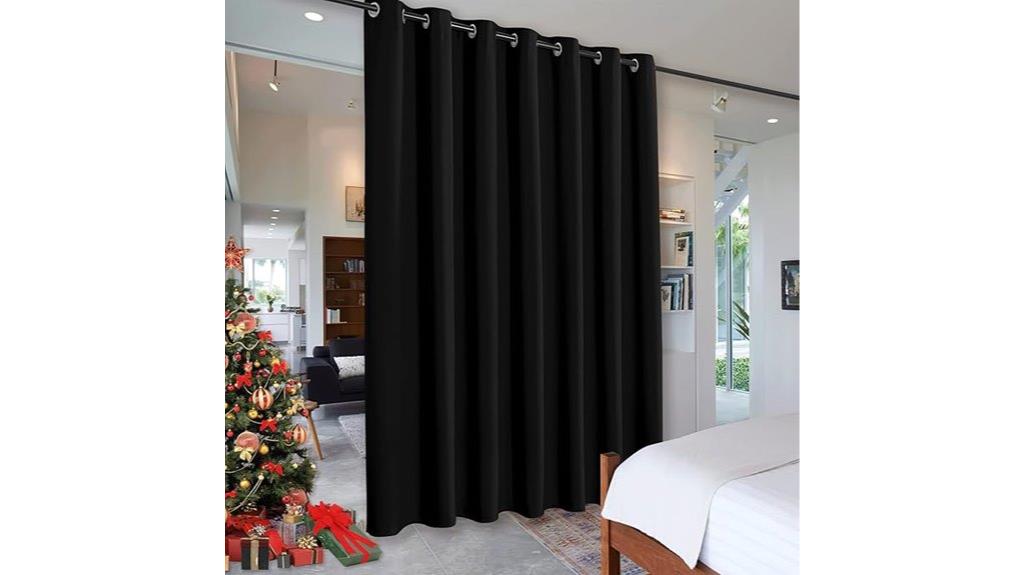blackout thermal curtain panel