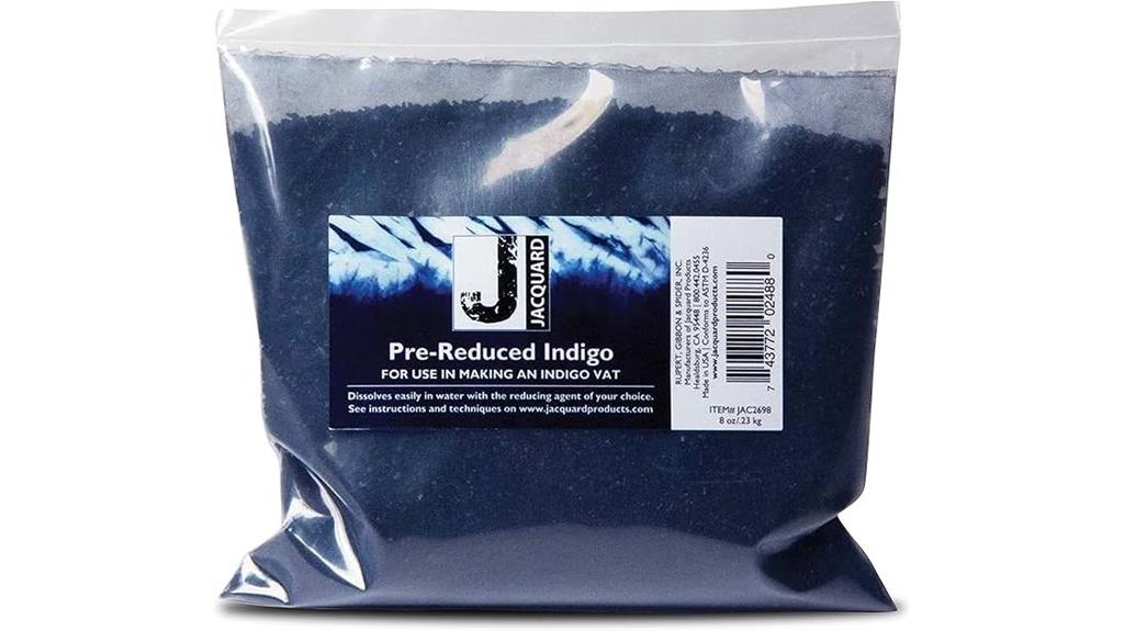 blue indigo fabric dye