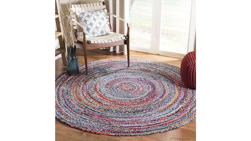 braided collection area rug