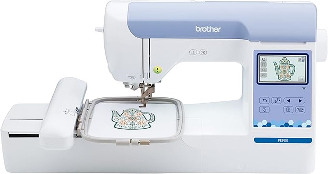 brother pe900 wlan embroidery