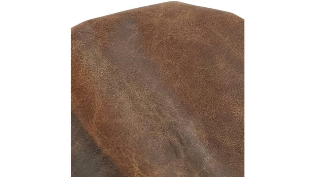 brown vegan leather fabric