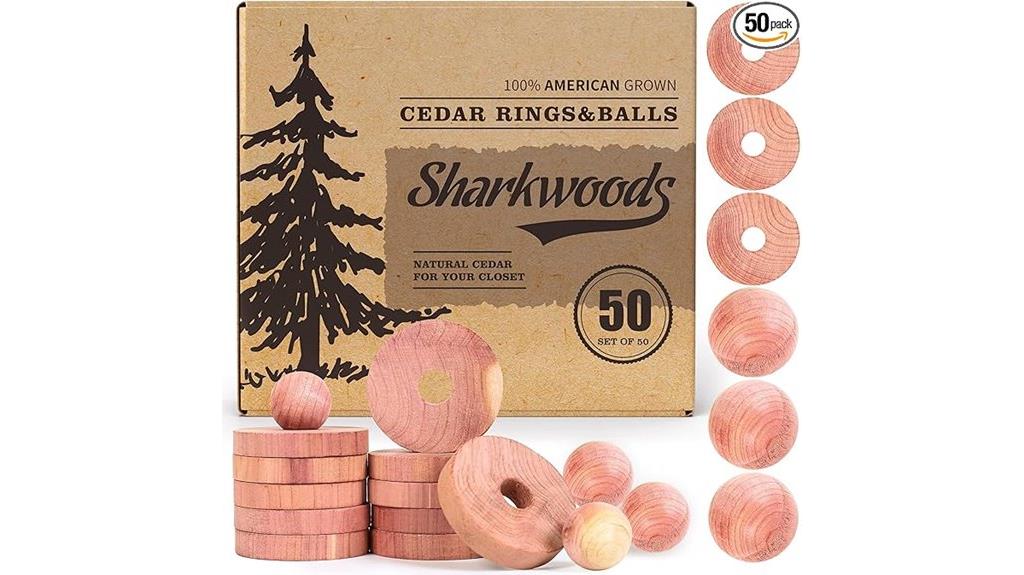 cedar clothing storage blocks