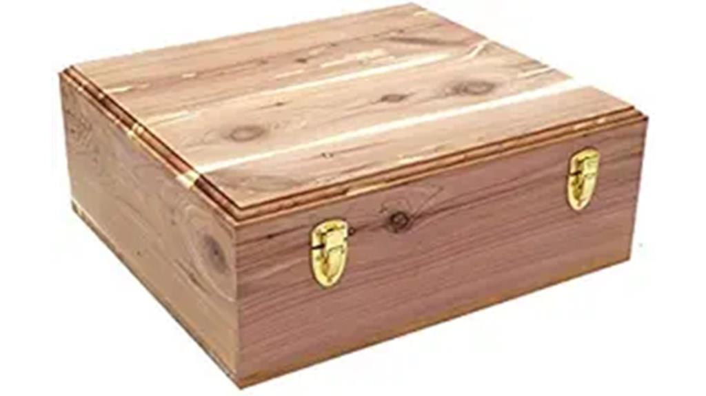 cedar sweater box lid