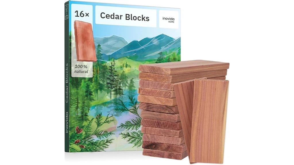 cedar wood blocks for storage