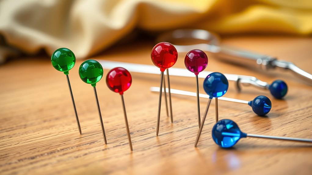 choosing the right glass pins