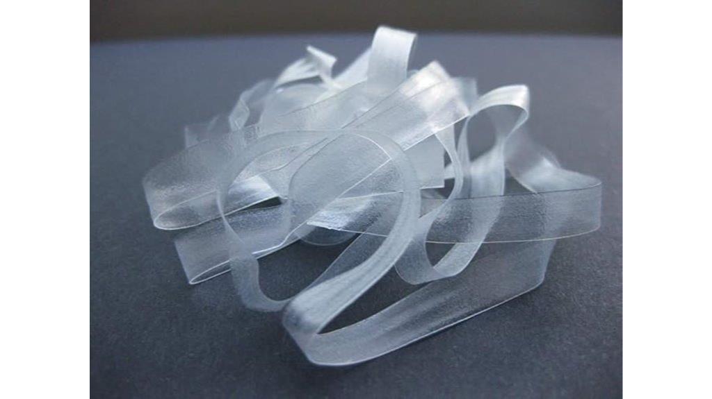 clear elastic craft tape