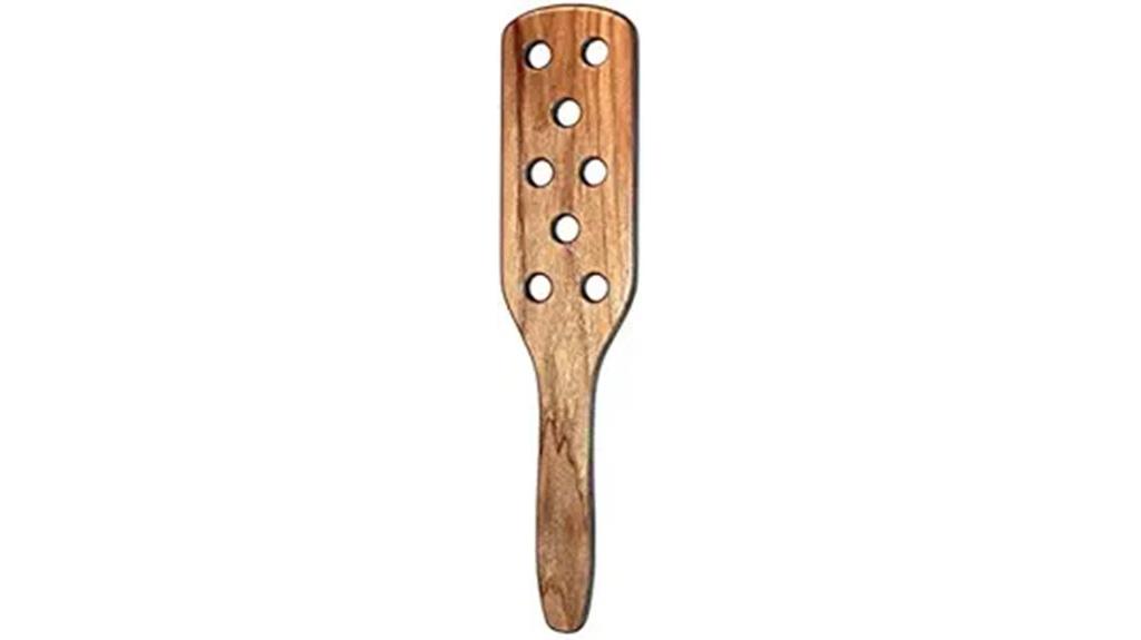 clear finish hardwood paddle