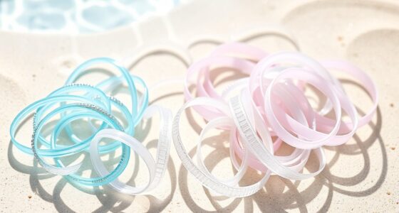 clear swimwear elastic options