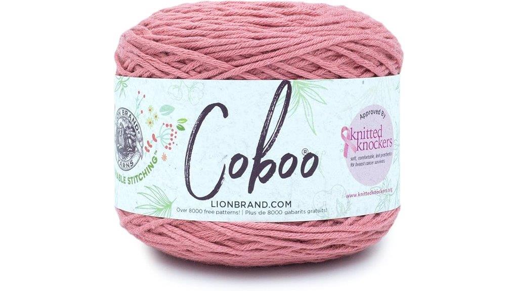 coboo yarn terracotta color