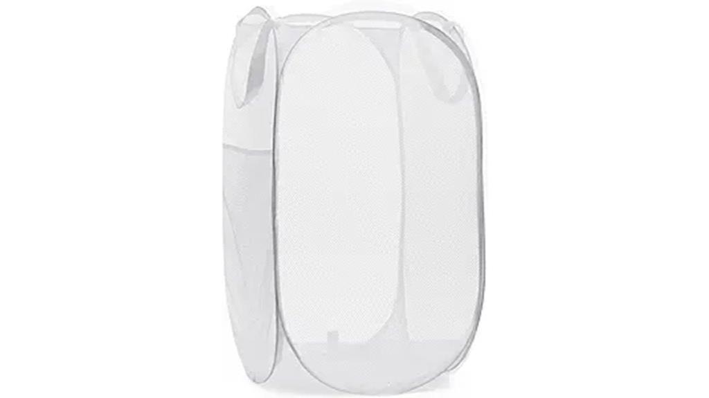 collapsible mesh laundry hamper