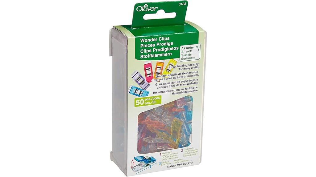 colorful clover wonder clips