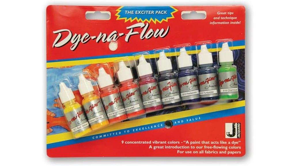 colorful jacquard dye na flow