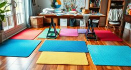 comfortable crafting floor mats