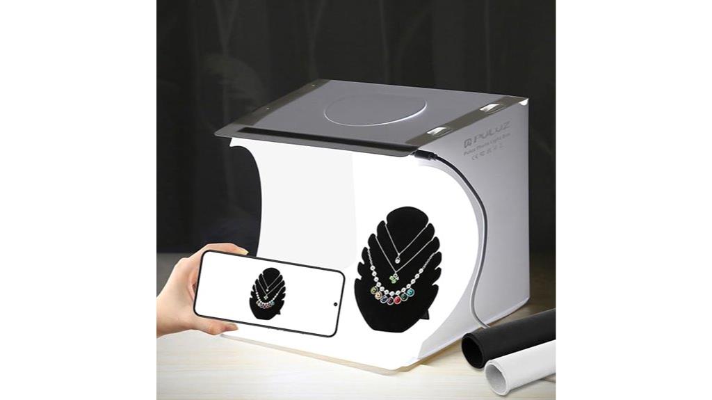 compact photography light box