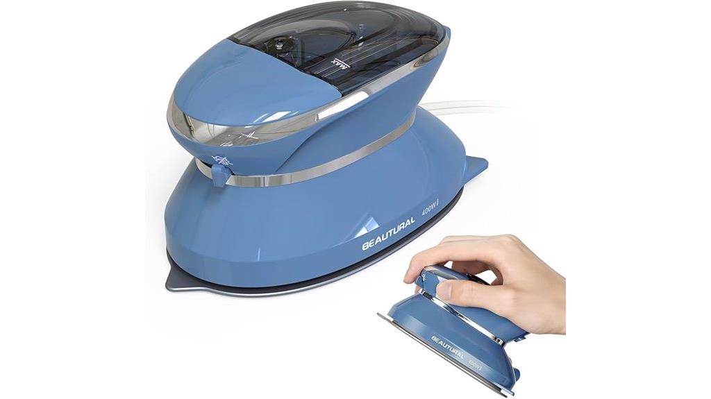compact portable garment steamer