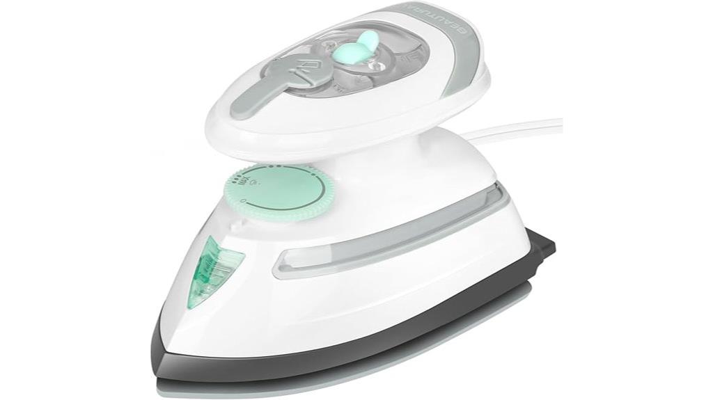 compact portable steam iron