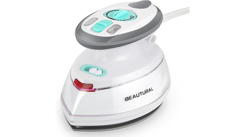 compact portable steam iron