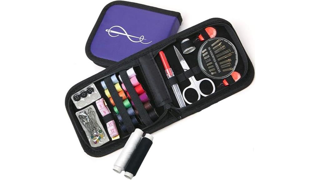 compact sewing kit with extras