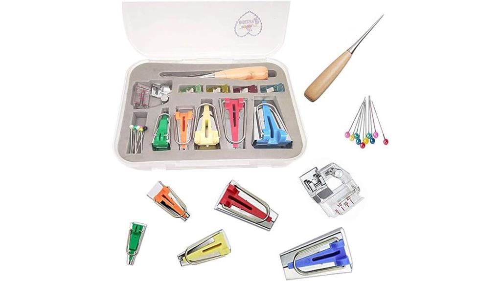 complete bias tape maker set