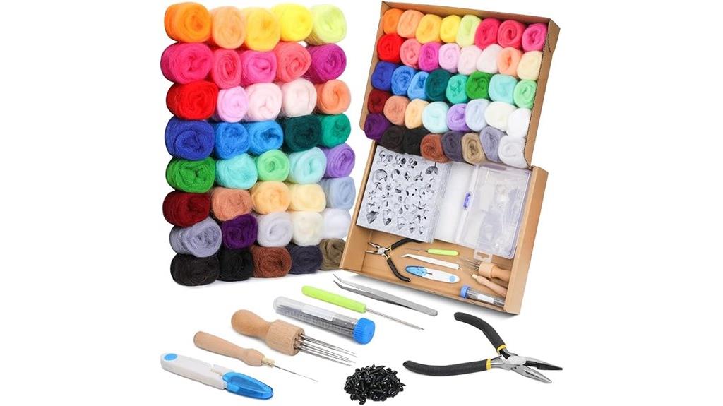 complete needle felting set