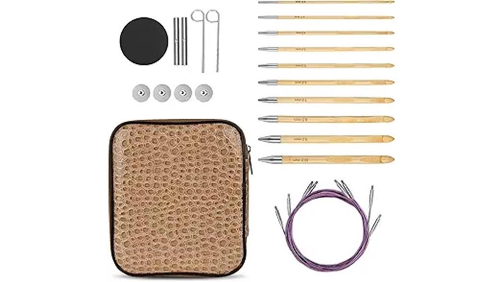 complete tunisian crochet kit