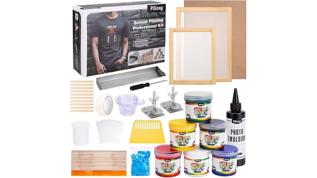 comprehensive screen printing set