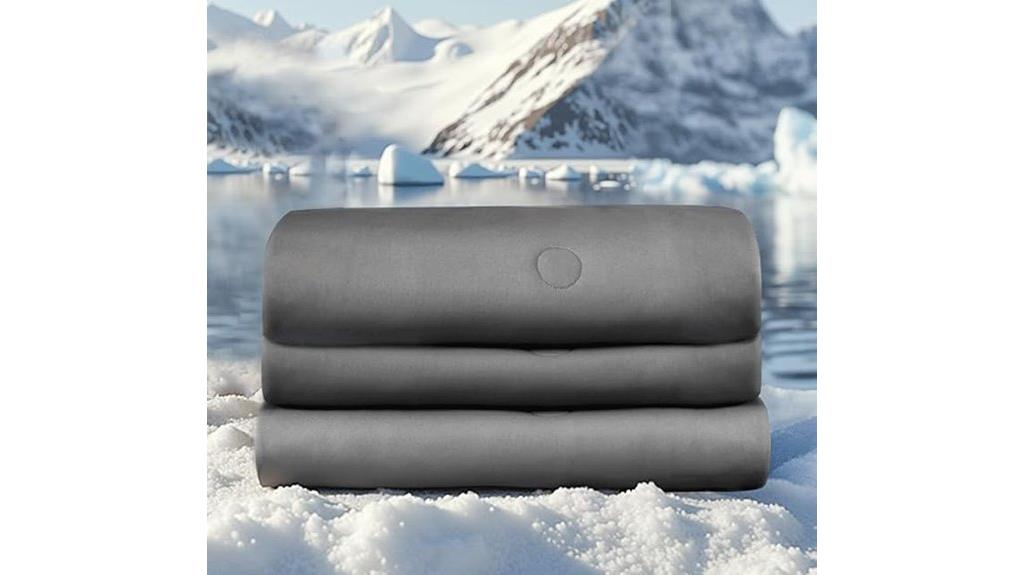 cooling comforter with tencel