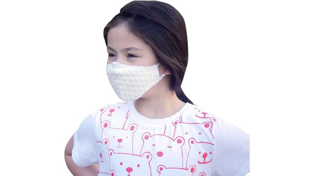 copper infused organic cotton mask