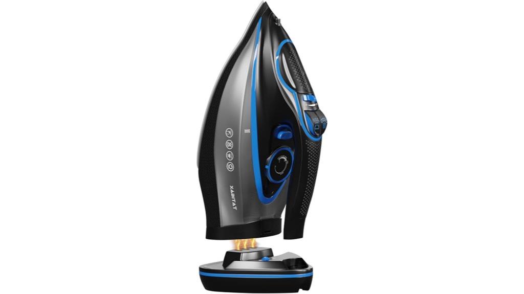 cordless 1500w steam iron