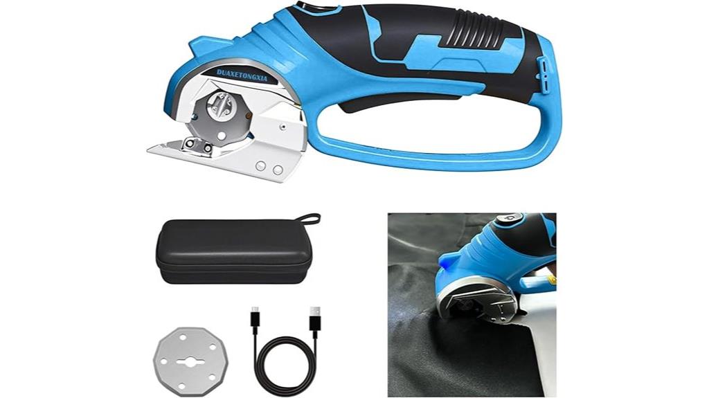 cordless fabric cutting tool