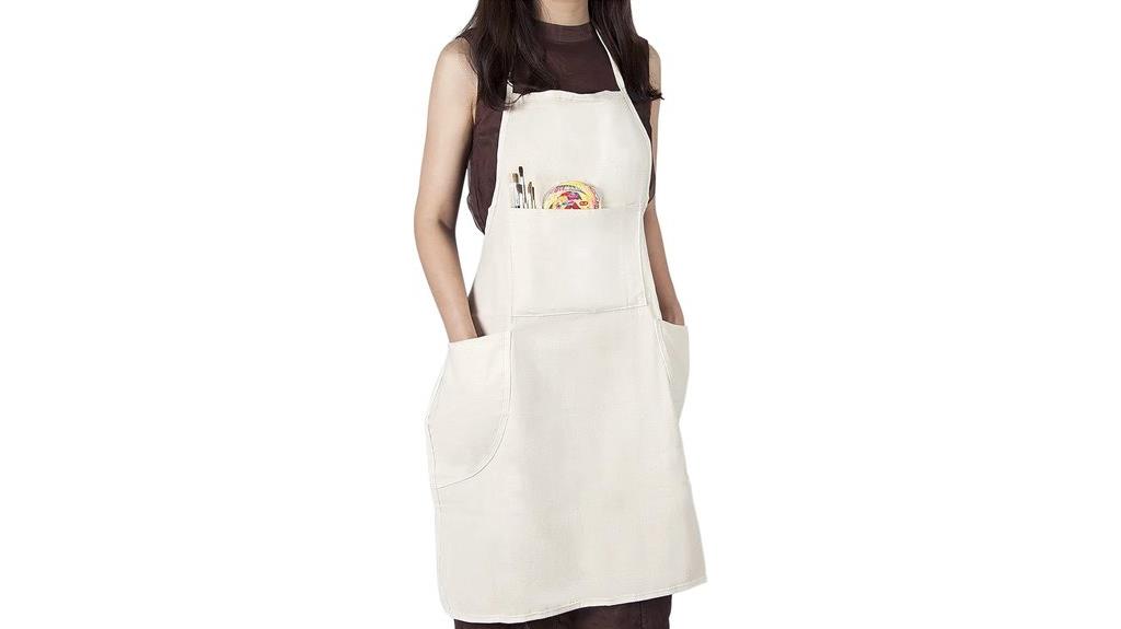 cotton canvas bib apron