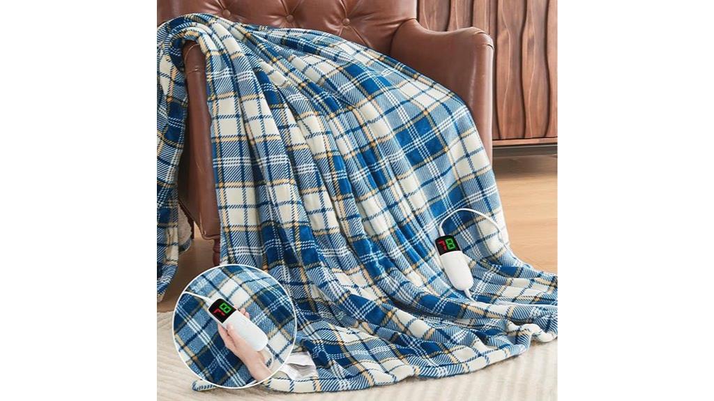 cozy heated blanket features