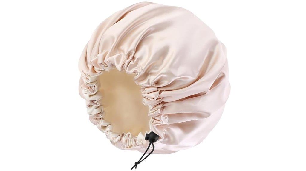 curly hair satin bonnet