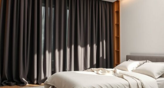 dark thermal blackout curtains