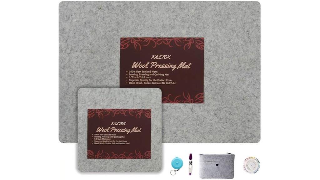 deluxe wool pressing set