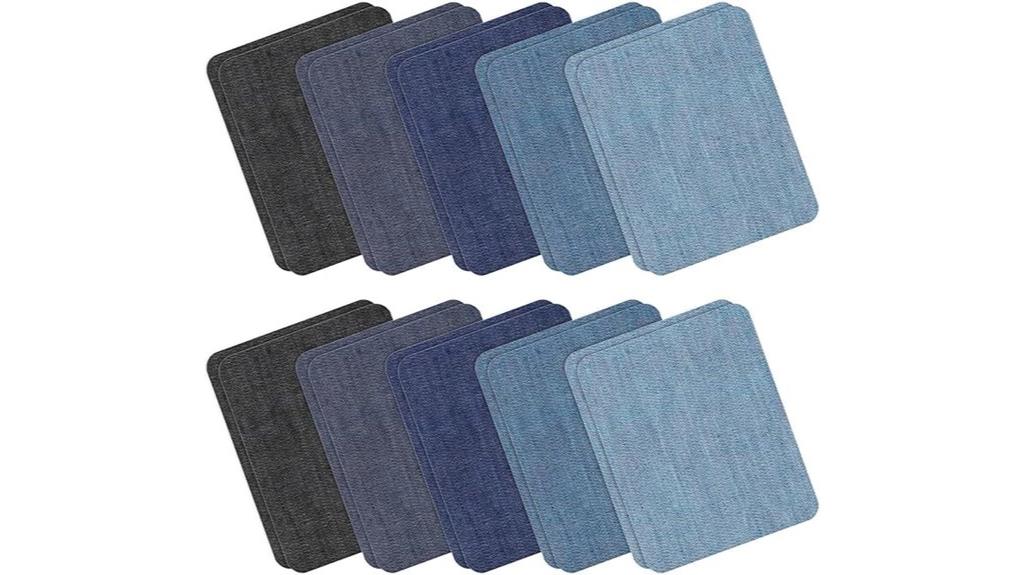denim repair patch set