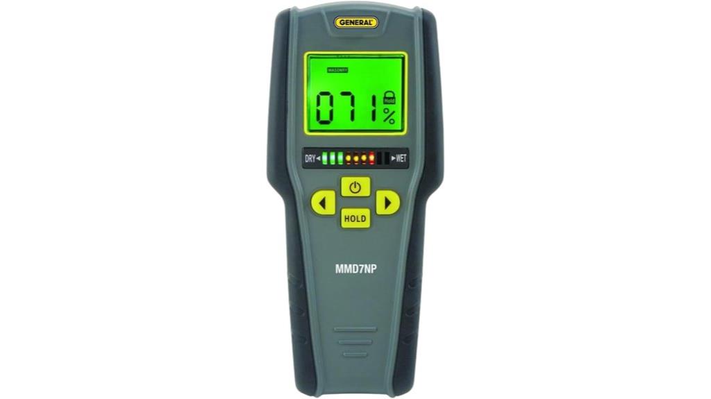 digital moisture measurement device