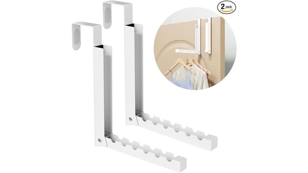 doorway over the door drying rack